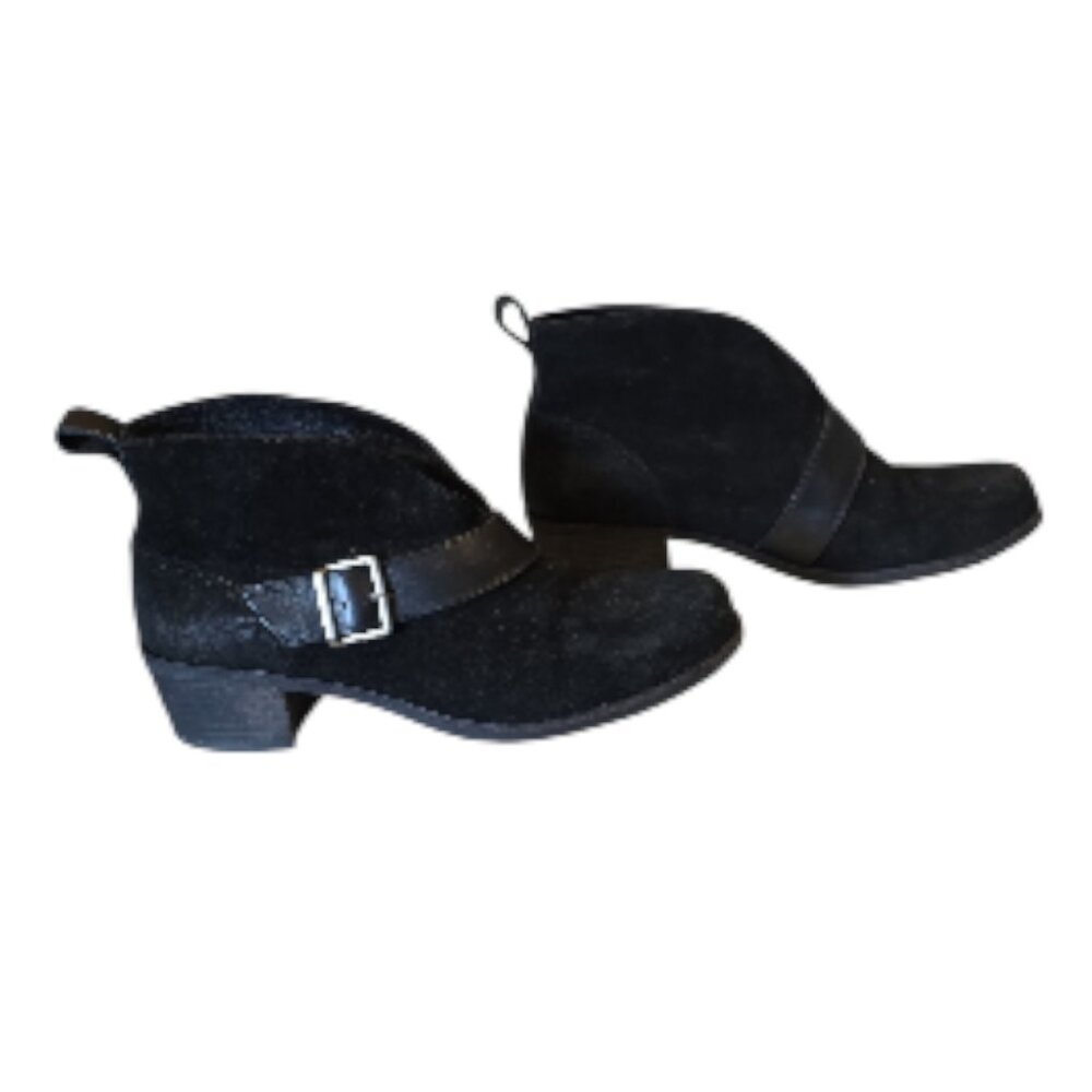 Size 7 Ugg "Wright" Suede Belted Split Shaft Boot… - image 2